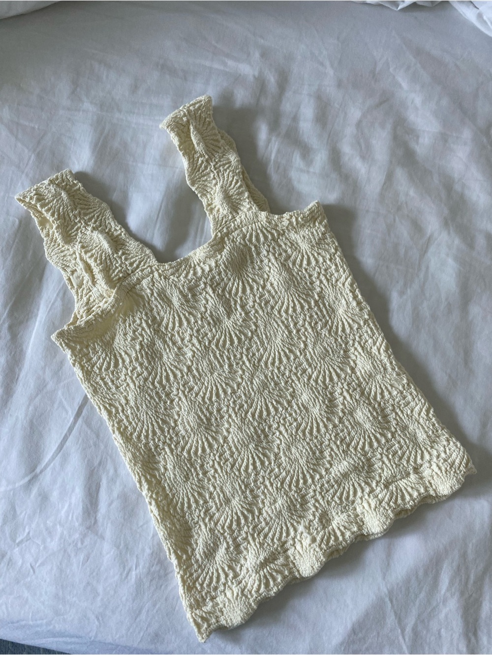 Free People Love Letter Cami Cream - Picture 3 of 5